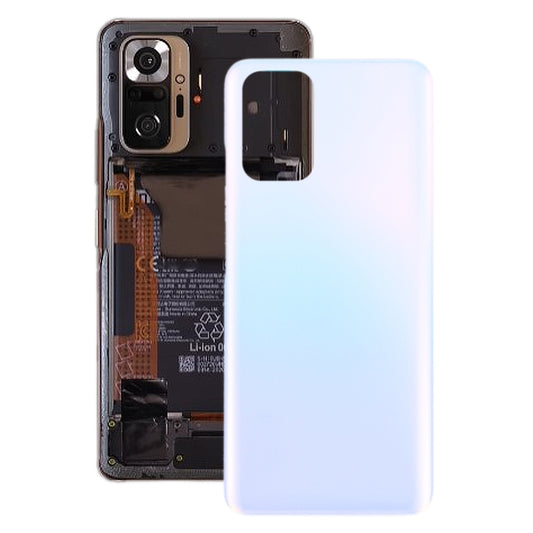 Original Back Battery Cover for Xiaomi Redmi Note 10s M2101K7BG(White) - Back Cover by buy2fix | Online Shopping UK | buy2fix