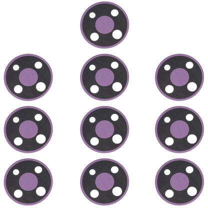 10 PCS Back Camera Lens for Nokia 3.4 TA-1288 TA-1285 TA-1283(Purple) - Camera by buy2fix | Online Shopping UK | buy2fix