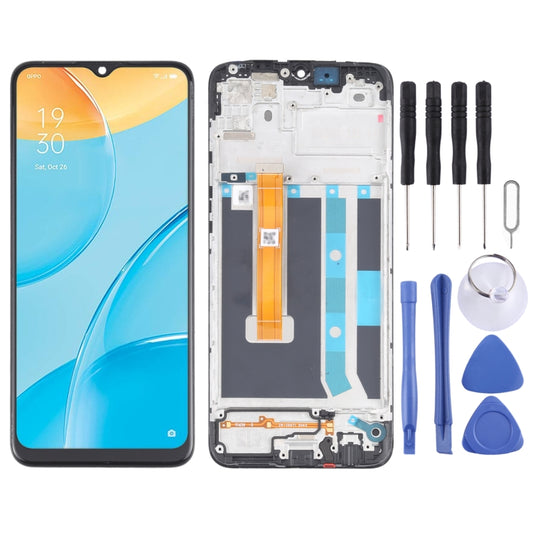 Original LCD Screen and Digitizer Full Assembly With Frame for OPPO A15 / A15S / A35 / A16K CPH2185 CPH2179 PEHM00 - LCD Screen by buy2fix | Online Shopping UK | buy2fix