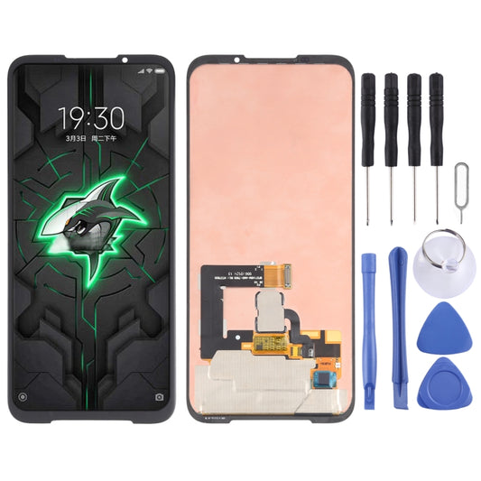Original AMOLED Material LCD Screen and Digitizer Full Assembly for Xiaomi Black Shark 3 Pro - LCD Screen by buy2fix | Online Shopping UK | buy2fix