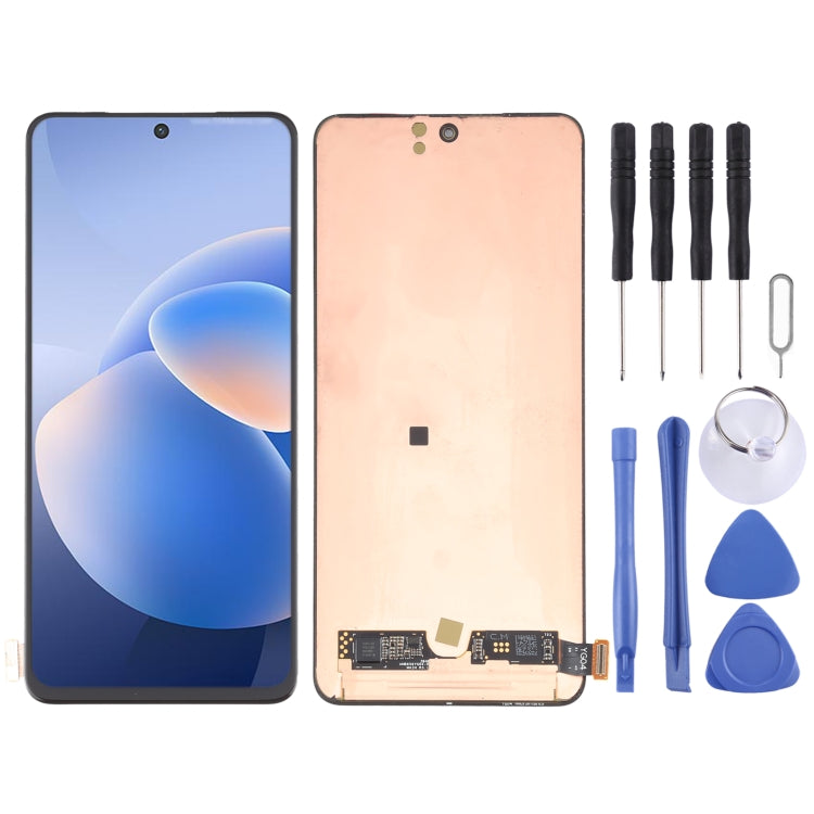 Original AMOLED Material LCD Screen and Digitizer Full Assembly for vivo X60 / X60 (China) V2046A / X60t V2085A / X60s V2059A / X70 V2133A, V2104 V2045 - LCD Screen by buy2fix | Online Shopping UK | buy2fix