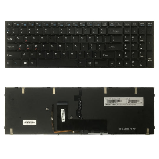 Clavier Version américaine avec rétro-éclairage, pour Hasee Z7M Z7-KP7GS ZX7-CP5S2 Z7M-CT7GS Z7M-KP7G1 Z7M-KP5GS K690E
