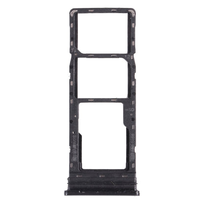 For infinix Smart 5 X657 X657C SIM Card Tray + SIM Card Tray + Micro SD Card Tray (Black) - Card Tray by buy2fix | Online Shopping UK | buy2fix