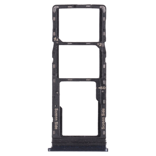 Plateau de carte SIM + plateau de carte SIM + plateau de carte Micro SD pour Infinix Note 8i X683 (bleu)