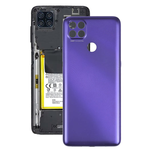 Battery Back Cover for Motorola Moto G9 Power XT2091-3 XT2091-4 (Purple) - Back Cover by buy2fix | Online Shopping UK | buy2fix