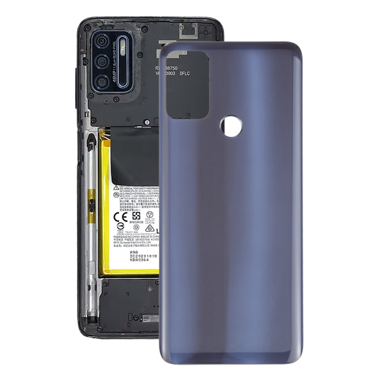 Battery Back Cover for Motorola Moto G50 XT2137-1 XT2137-2 (Grey) - Back Cover by buy2fix | Online Shopping UK | buy2fix