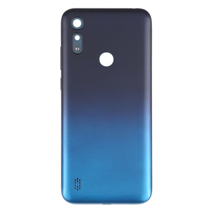 Battery Back Cover for Motorola Moto E6i XT2053-5 (Blue) - Back Cover by buy2fix | Online Shopping UK | buy2fix