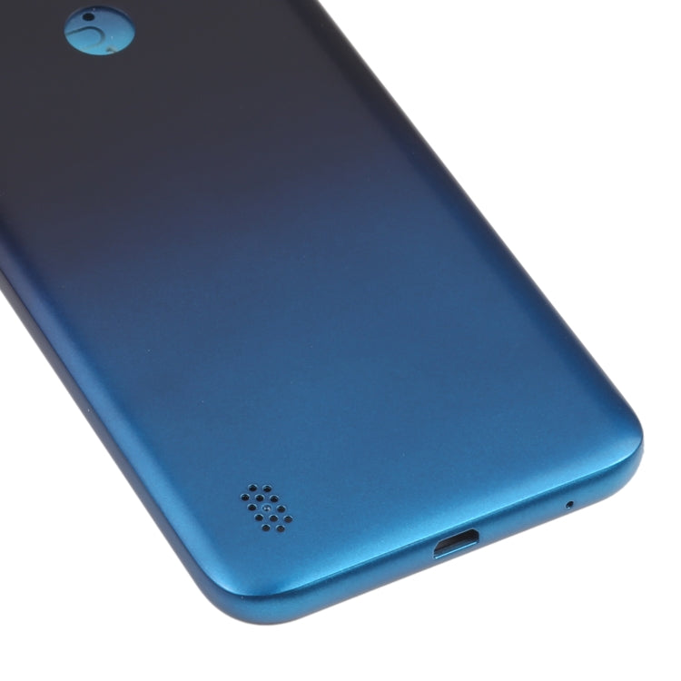 Battery Back Cover for Motorola Moto E6i XT2053-5 (Blue) - Back Cover by buy2fix | Online Shopping UK | buy2fix