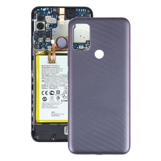 Battery Back Cover for Motorola Moto G10 XT2127-2 (Grey) - Back Cover by buy2fix | Online Shopping UK | buy2fix