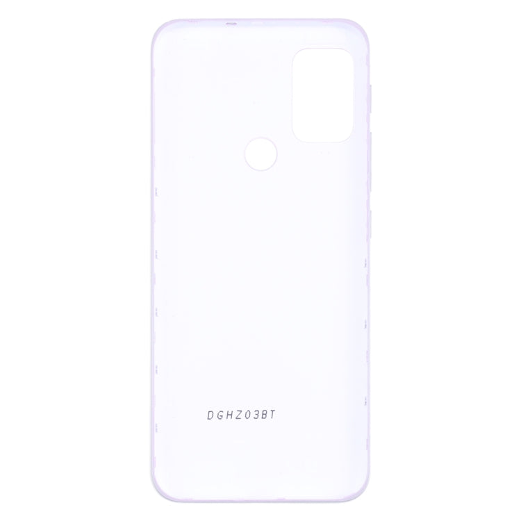 Battery Back Cover for Motorola Moto G10 XT2127-2 (Silver) - Back Cover by buy2fix | Online Shopping UK | buy2fix