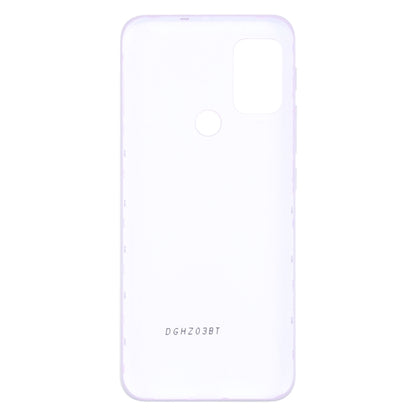 Battery Back Cover for Motorola Moto G10 XT2127-2 (Silver) - Back Cover by buy2fix | Online Shopping UK | buy2fix