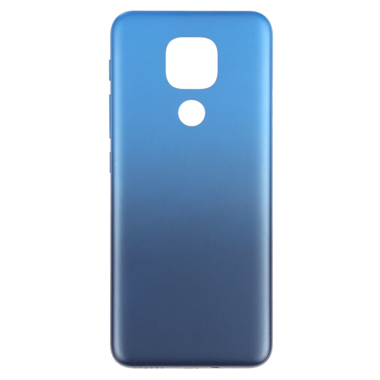Battery Back Cover for Motorola Moto E7 Plus XT2081-1 (Blue) - Back Cover by buy2fix | Online Shopping UK | buy2fix