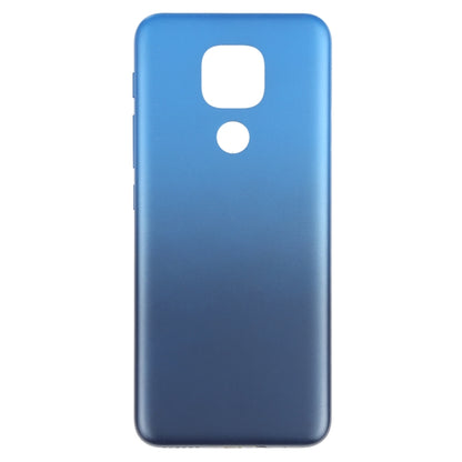 Battery Back Cover for Motorola Moto E7 Plus XT2081-1 (Blue) - Back Cover by buy2fix | Online Shopping UK | buy2fix