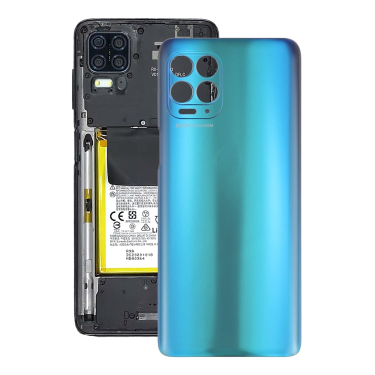Battery Back Cover for Motorola Edge S(Blue) - Back Cover by buy2fix | Online Shopping UK | buy2fix