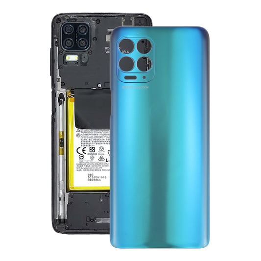 Battery Back Cover for Motorola Edge S(Blue) - Back Cover by buy2fix | Online Shopping UK | buy2fix