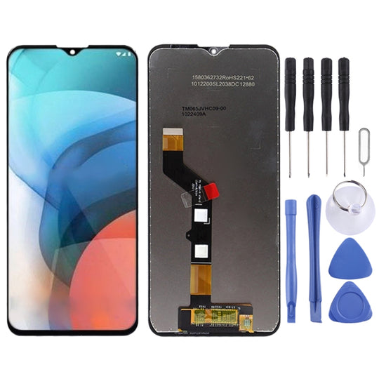 LCD-Bildschirm und Digitizer-Vollmontage für Lenovo K12 2019 XT2081-4 (Schwarz)