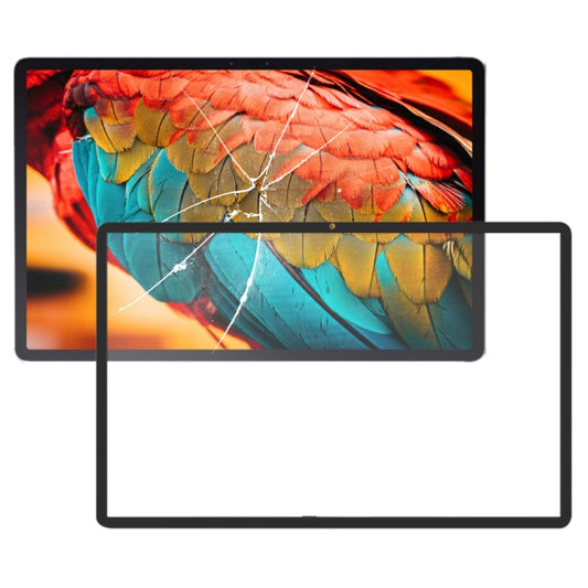 Front Screen Outer Glass Lens for Lenovo Tab P11 TB-J606F TB-J606N TB-J606L TB-J606 (Black) - Outer Glass Lens by buy2fix | Online Shopping UK | buy2fix