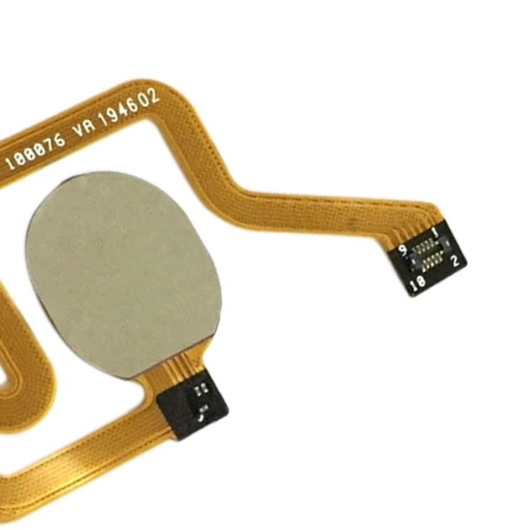 Fingerprint Sensor Flex Cable for ZTE Blade V10 / V10 Vita(Black) - For ZTE by buy2fix | Online Shopping UK | buy2fix