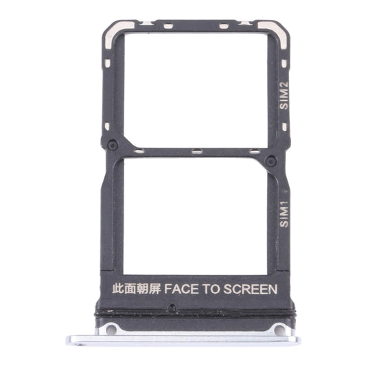 SIM Card Tray + SIM Card Tray for Xiaomi Mi 10S (Silver) - Card Tray by buy2fix | Online Shopping UK | buy2fix