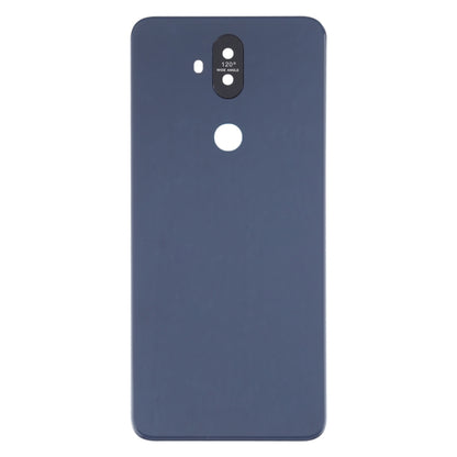 Grass Material Battery Back Cover With Camera Lens for Asus Zenfone 5 Lite ZC600KL(Blue) - Back Cover by buy2fix | Online Shopping UK | buy2fix