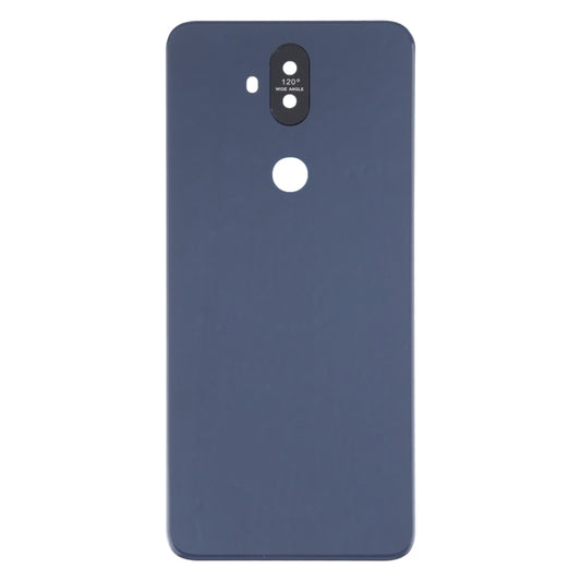 Grass Material Battery Back Cover With Camera Lens for Asus Zenfone 5 Lite ZC600KL(Blue) - Back Cover by buy2fix | Online Shopping UK | buy2fix