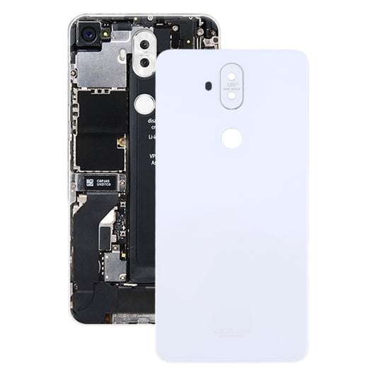 Grass Material Battery Back Cover With Camera Lens for Asus Zenfone 5 Lite ZC600KL(White) - Back Cover by buy2fix | Online Shopping UK | buy2fix