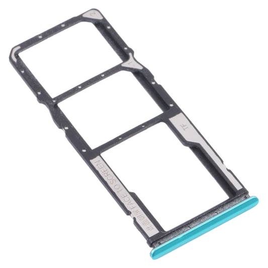 SIM Card Tray + SIM Card Tray + Micro SD Card Tray for Xiaomi Redmi 9T 4G / Redmi Note 9 4G J19S M2010J19SC M2010J19SG M2010J19SY (Green) - Card Tray by buy2fix | Online Shopping UK | buy2fix