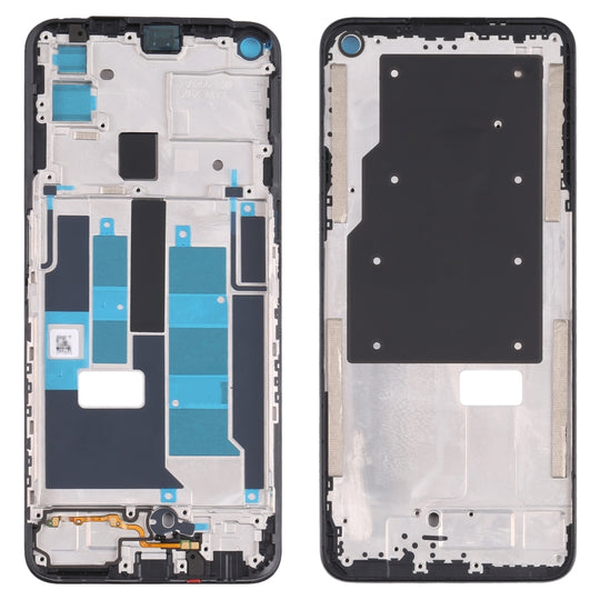 Plaque de lunette de cadre LCD de boîtier avant pour OPPO Realme V5 5G / Realme Q2 5G RMX2117