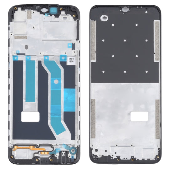 Plaque de lunette de cadre LCD de boîtier avant pour OPPO Realme C3 / Realme 5 / Realme 5i / Realme 5s RMX2030 RMX2032 RMX1925 RMX2027 RMX2020 RMX2021 RMX1911 RMX1919
