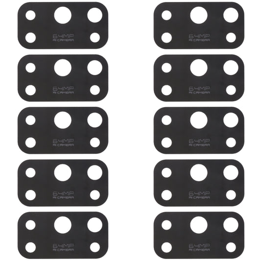 For OPPO Realme 7 Pro RMX2170 10pcs Back Camera Lens - Camera Series by buy2fix | Online Shopping UK | buy2fix