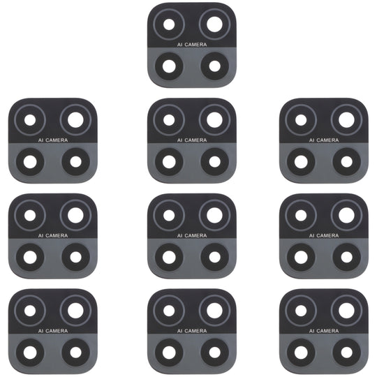 Objectif de caméra arrière 10 pièces pour OPPO A15 / A15s / A35 CPH2185 CPH2179 PEHM00