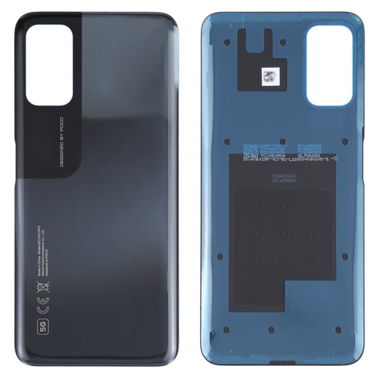 Original Battery Back Cover for Xiaomi Poco M3 Pro 5G M2103K19PG, M2103K19PI(Black) - Back Cover by buy2fix | Online Shopping UK | buy2fix