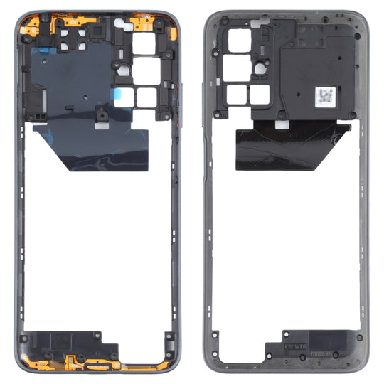 Mittlere Rahmenblende für Xiaomi Redmi 10 (Schwarz)