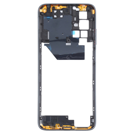 Middle Frame Bezel Plate for Xiaomi Redmi 10 (Black) - Frame Bezel Plate by buy2fix | Online Shopping UK | buy2fix