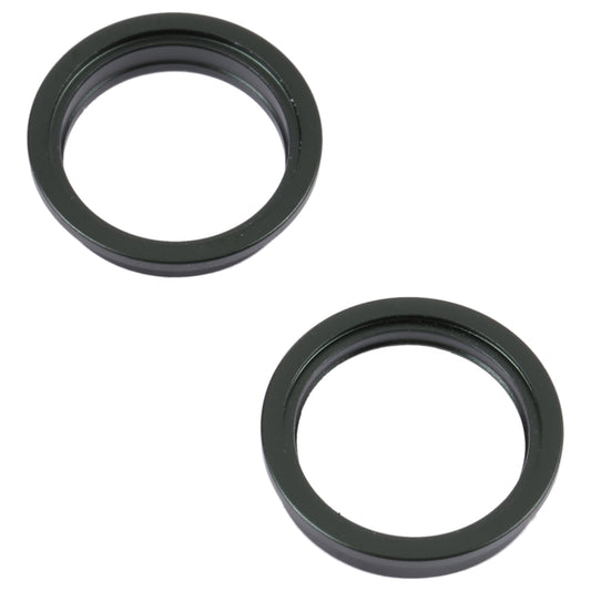 2 PCS Rear Camera Glass Lens Metal Outside Protector Hoop Ring for iPhone 13(Green) - Camera Series by buy2fix | Online Shopping UK | buy2fix