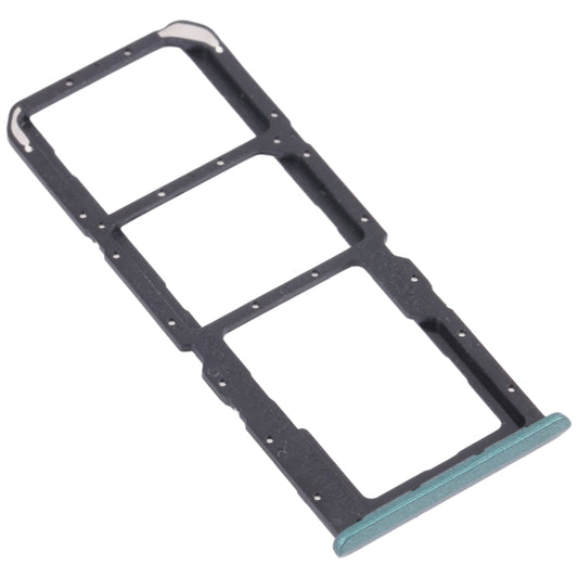 For OPPO Realme 7i RMX2103  SIM Card Tray + SIM Card Tray + Micro SD Card Tray (Green) - Card Tray by buy2fix | Online Shopping UK | buy2fix