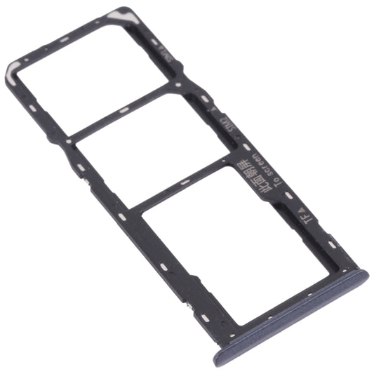 For OPPO Realme C11 (2021) RMX3231 SIM Card Tray + SIM Card Tray + Micro SD Card Tray (Grey) - Card Tray by buy2fix | Online Shopping UK | buy2fix