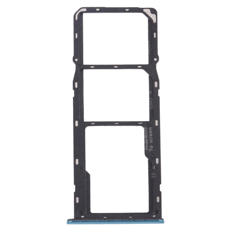 For OPPO Realme 6i / Realme Narzo 10 SIM Card Tray + SIM Card Tray + Micro SD Card Tray (Green) - Card Tray by buy2fix | Online Shopping UK | buy2fix