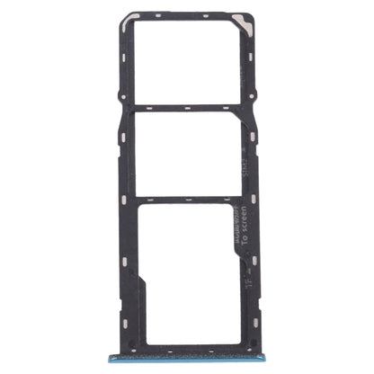 For OPPO Realme 6i / Realme Narzo 10 SIM Card Tray + SIM Card Tray + Micro SD Card Tray (Green) - Card Tray by buy2fix | Online Shopping UK | buy2fix