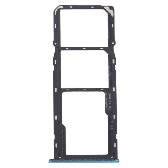 Plateau de carte SIM + plateau de carte SIM + plateau de carte Micro SD pour OPPO Realme 6i / Realme Narzo 10 (vert)