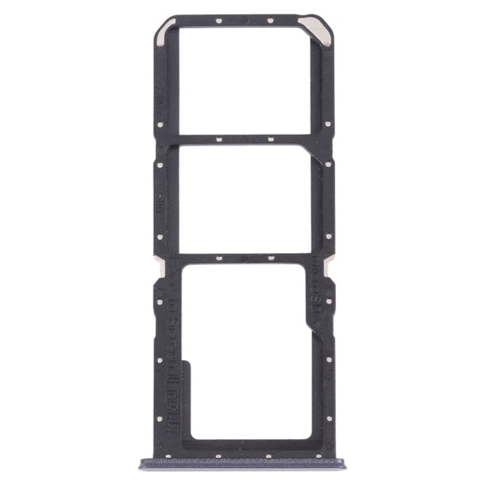Plateau de carte SIM + plateau de carte SIM + plateau de carte Micro SD pour OPPO Realme V13 5G (bleu)