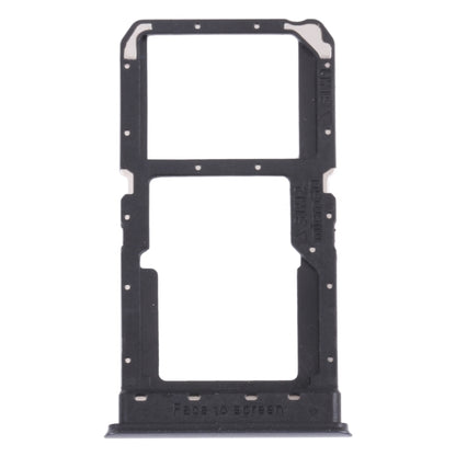 For OPPO K7X / Realme V5 / Realme Q2 PERM00 SIM Card Tray + SIM Card Tray / Micro SD Card Tray (Black) - Card Tray by buy2fix | Online Shopping UK | buy2fix