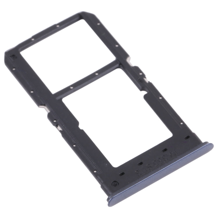 For OPPO K7X / Realme V5 / Realme Q2 PERM00 SIM Card Tray + SIM Card Tray / Micro SD Card Tray (Black) - Card Tray by buy2fix | Online Shopping UK | buy2fix