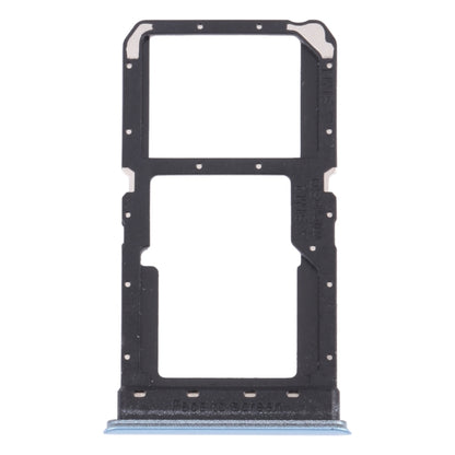 For OPPO K7X / Realme V5 / Realme Q2 PERM00 SIM Card Tray + SIM Card Tray / Micro SD Card Tray (Blue) - Card Tray by buy2fix | Online Shopping UK | buy2fix