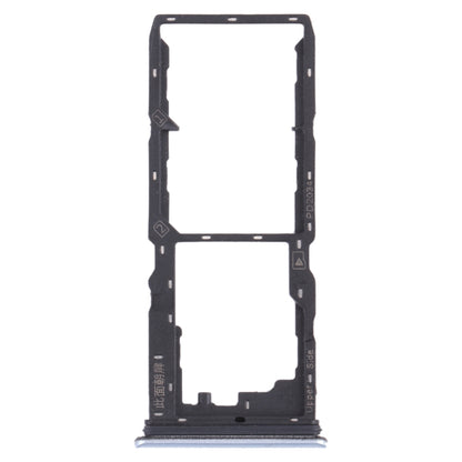 For vivo Y30 (China) / Y20s V2034A SIM Card Tray + SIM Card Tray + Micro SD Card Tray (White) - Card Tray by buy2fix | Online Shopping UK | buy2fix