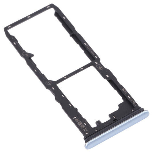 For vivo Y30 (China) / Y20s V2034A SIM Card Tray + SIM Card Tray + Micro SD Card Tray (White) - Card Tray by buy2fix | Online Shopping UK | buy2fix
