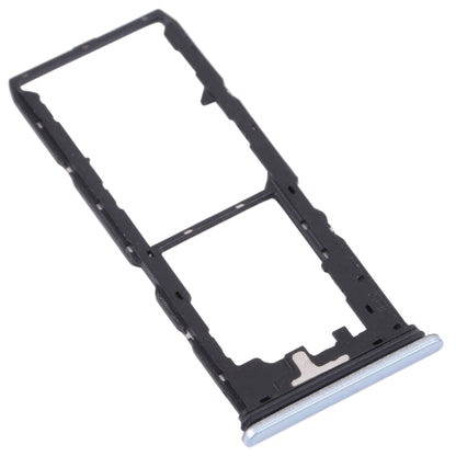 For vivo Y30 (China) / Y20s V2034A SIM Card Tray + SIM Card Tray + Micro SD Card Tray (White) - Card Tray by buy2fix | Online Shopping UK | buy2fix