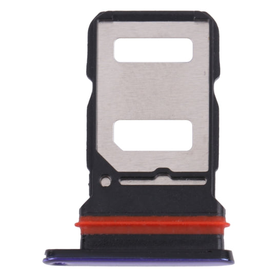 For vivo S6 5G V1962A, V1962BA SIM Card Tray + SIM Card Tray (Blue)