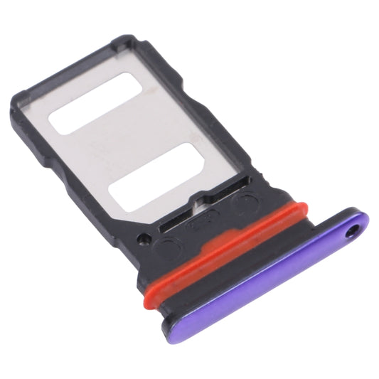 For vivo S6 5G V1962A, V1962BA SIM Card Tray + SIM Card Tray (Blue) - Card Tray by buy2fix | Online Shopping UK | buy2fix