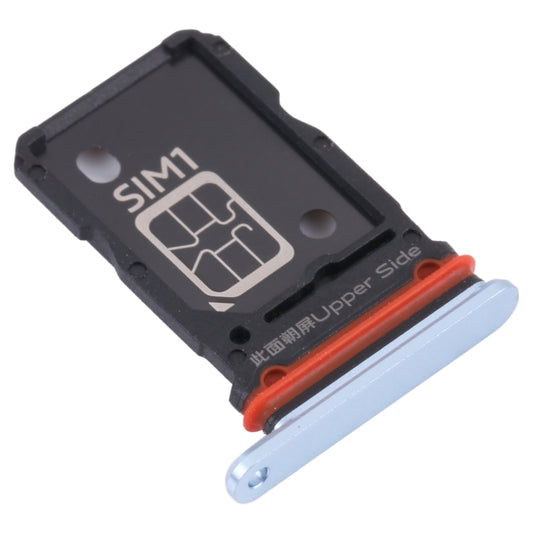 For vivo X60 Pro / X60 V2045 V2046 SIM Card Tray + SIM Card Tray (Blue) - Card Tray by buy2fix | Online Shopping UK | buy2fix